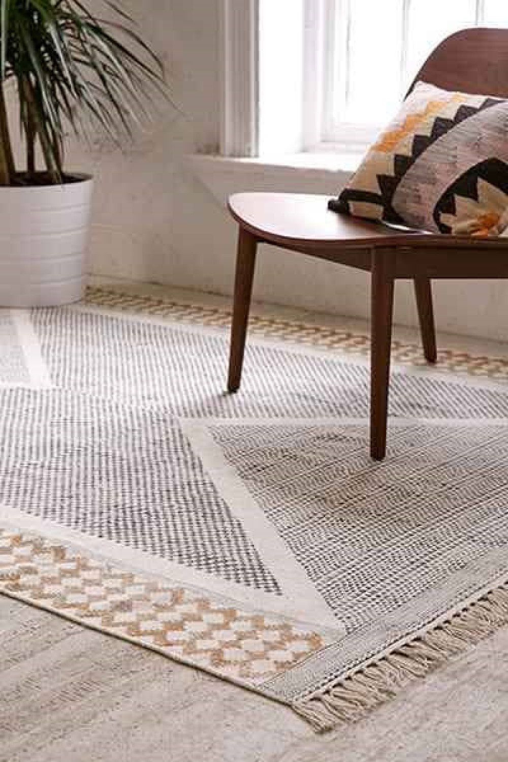 photo de tapis scandinave